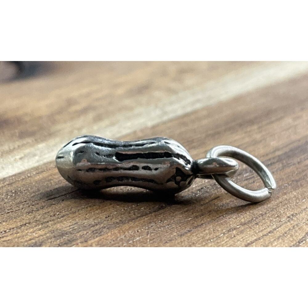 Vintage Sterling Silver Peanut Charm